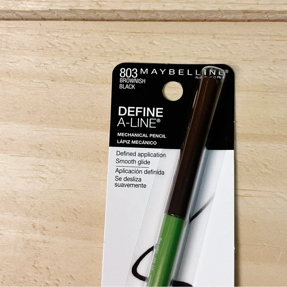 Maybelline Define A-Line Mechanical Eyeliner Pencil Brownish Black #803
